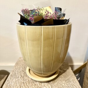 Thin Line Bullet Pot in Honey