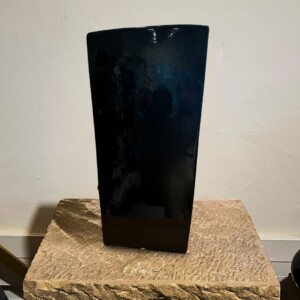 Small Black Square Vase